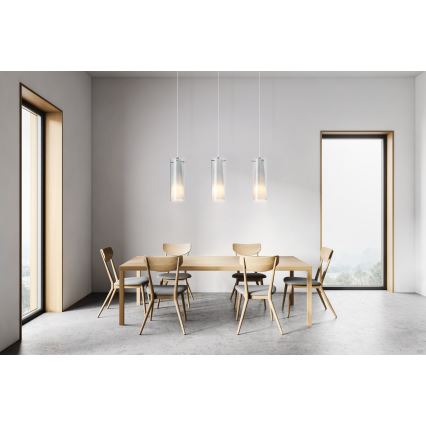 EGLO - Lampa wisząca 3xE27/60W dymiona