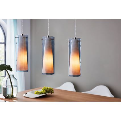 EGLO - Lampa wisząca 3xE27/60W dymiona
