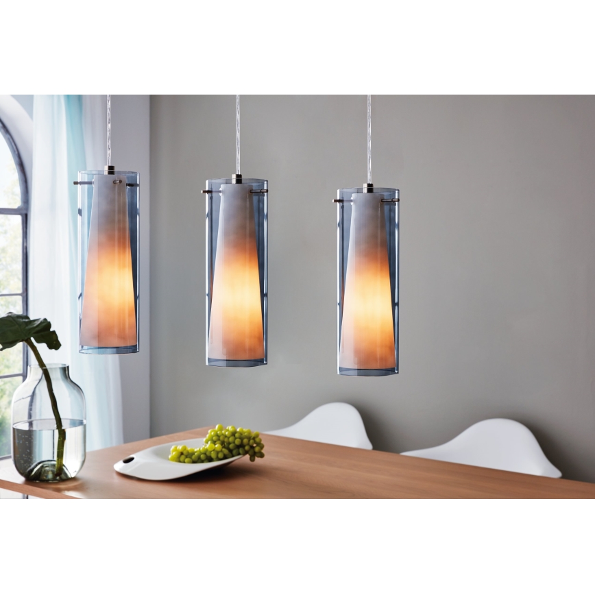 EGLO - Lampa wisząca 3xE27/60W dymiona