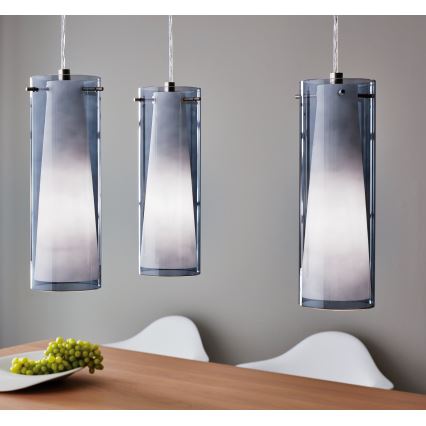 EGLO - Lampa wisząca 3xE27/60W dymiona