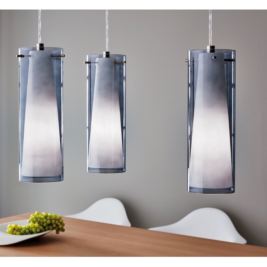 EGLO - Lampa wisząca 3xE27/60W dymiona