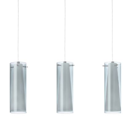 EGLO - Lampa wisząca 3xE27/60W dymiona
