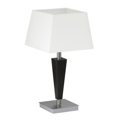 EGLO 90456 - Lampa stołowa RAINA 1xE14/60W antyczny brąz/biały