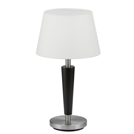 EGLO 90457 - Lampa stołowa RAINA 1xE14/60W antyczny brąz/biały