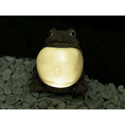 EGLO 90701 - Solární osvětlení žabka 2xLED/0,024W zelená