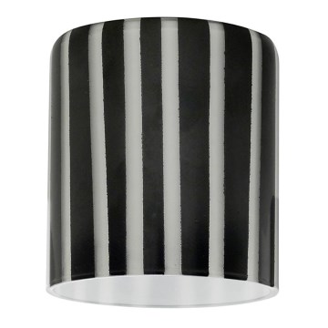 Eglo 90858 - Klosz do żyrandoli, lamp stołowych, plafonów i oświetlenia punktowego MY CHOICE E14 śr. 7 cm czarno-biały