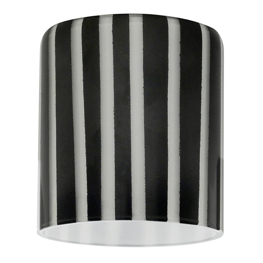 Eglo 90858 - Klosz do żyrandoli, lamp stołowych, plafonów i oświetlenia punktowego MY CHOICE E14 śr. 7 cm czarno-biały
