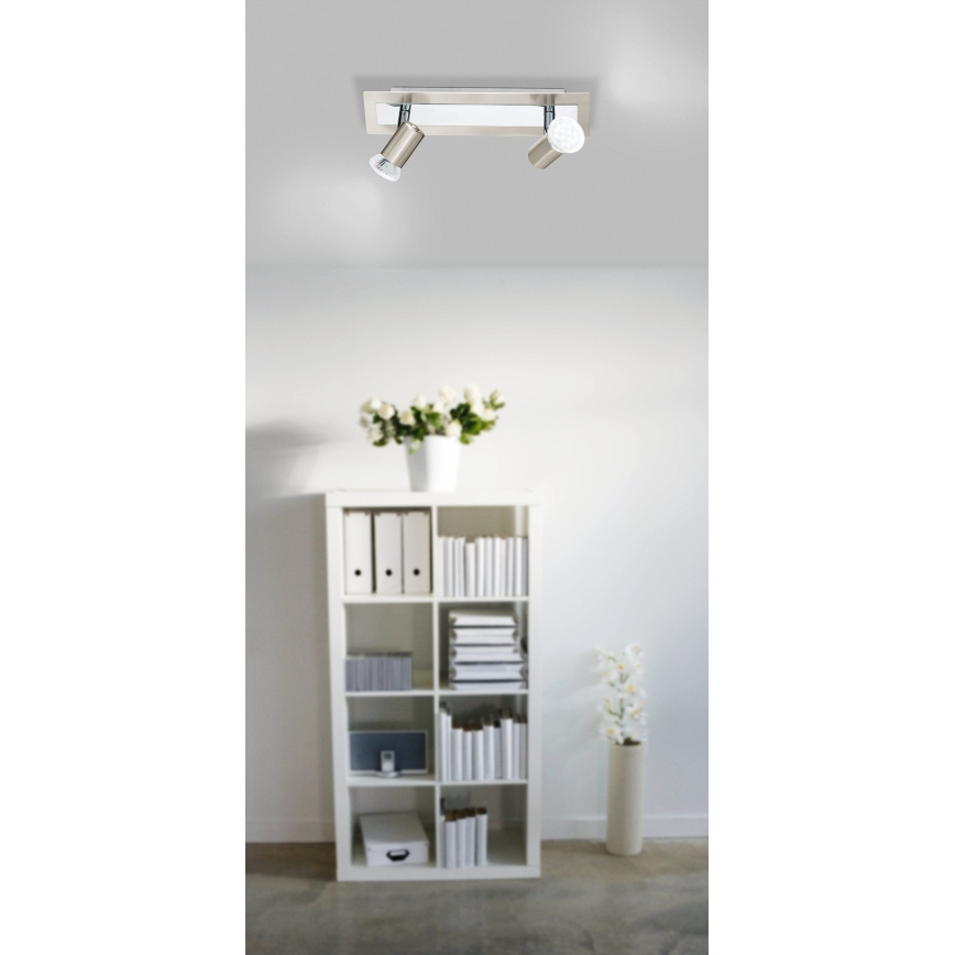 EGLO - Lampa sufitowa ścienna 2xGU10/LED/3W