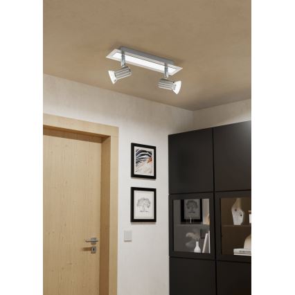 EGLO - Lampa sufitowa ścienna 2xGU10/LED/3W