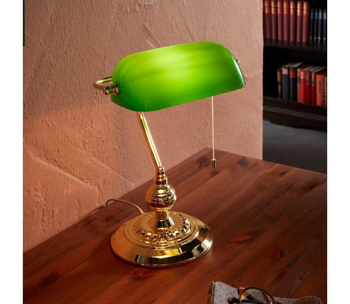 Eglo 90967 - BANKER Lampa stołowa E27/60W/230V