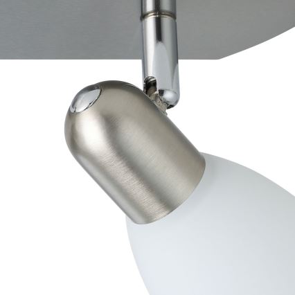 Eglo - Lampa sufitowa 2xE14/40W nikiel mat / satyna