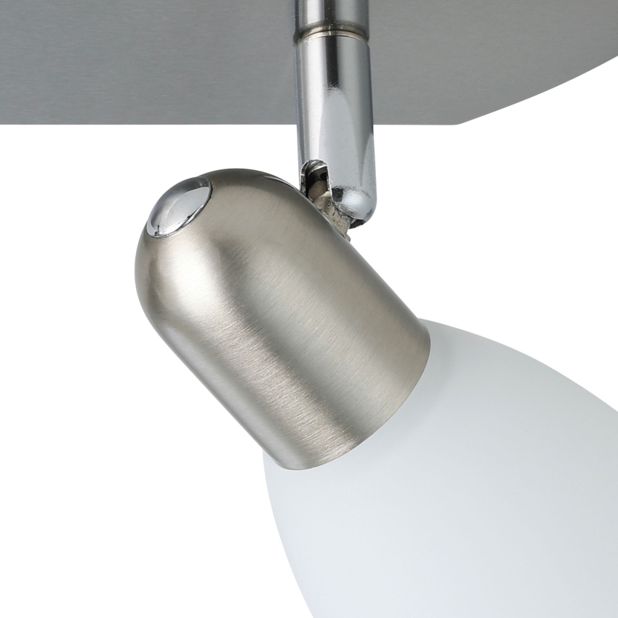 Eglo - Lampa sufitowa 2xE14/40W nikiel mat / satyna