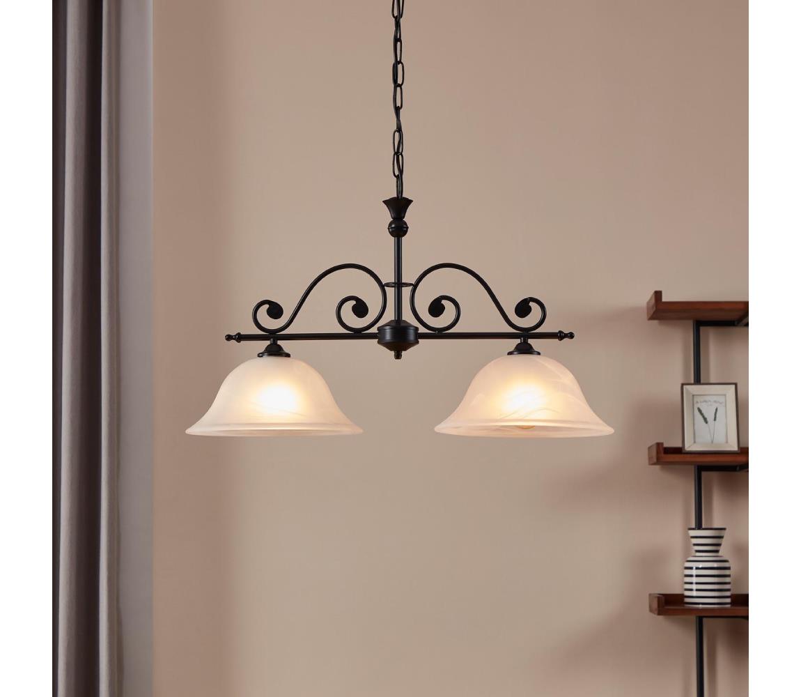 Eglo 91004 - Lampa wisząca MURCIA 2xE27/60W/230V