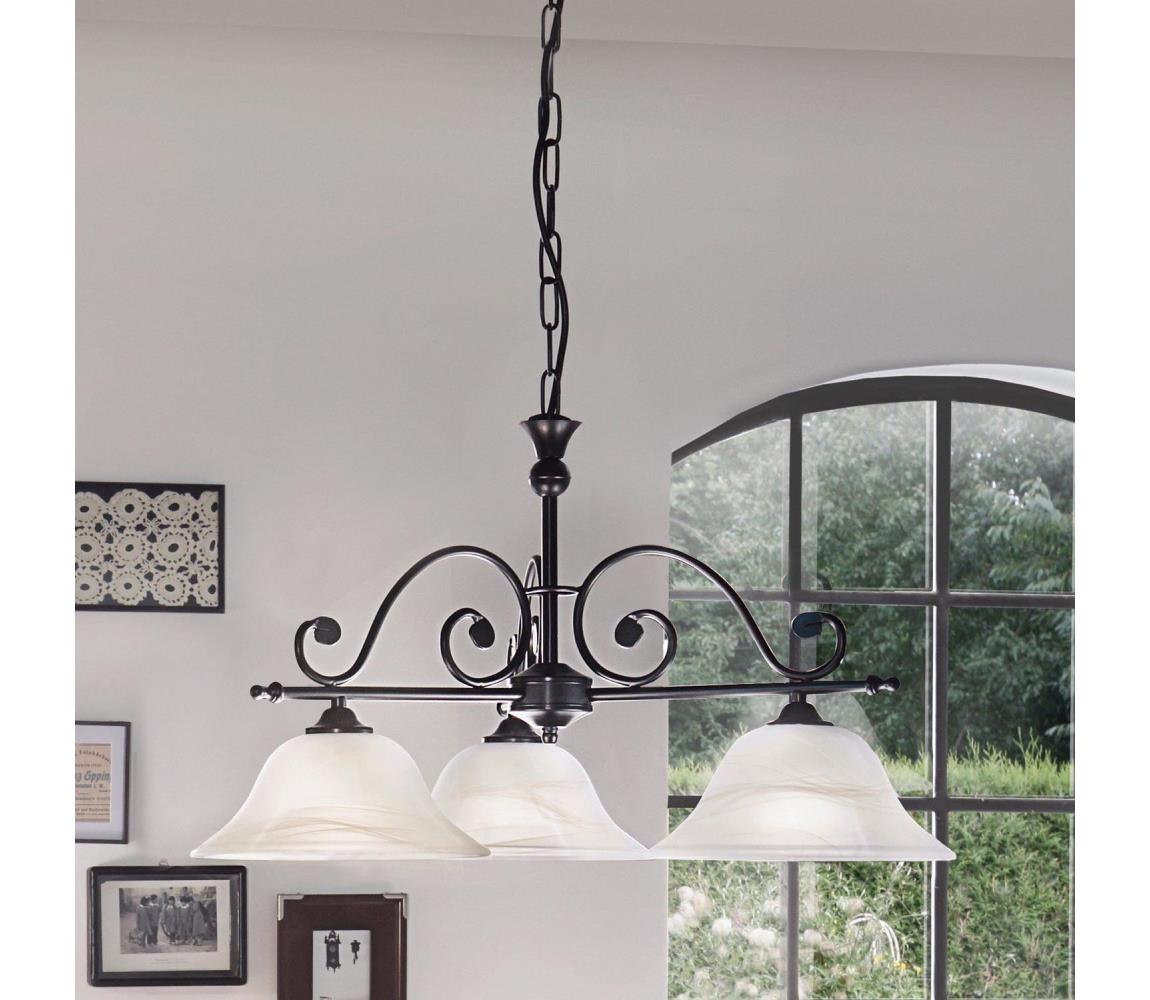 Eglo 91005 - Lampa wisząca MURCIA 3xE27/60W/230V
