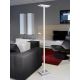 EGLO 91057 - LED Ściemnialna lampa podłogowa LACERTA 1 6xLED/4,76W + 1xLED/4,76W biała
