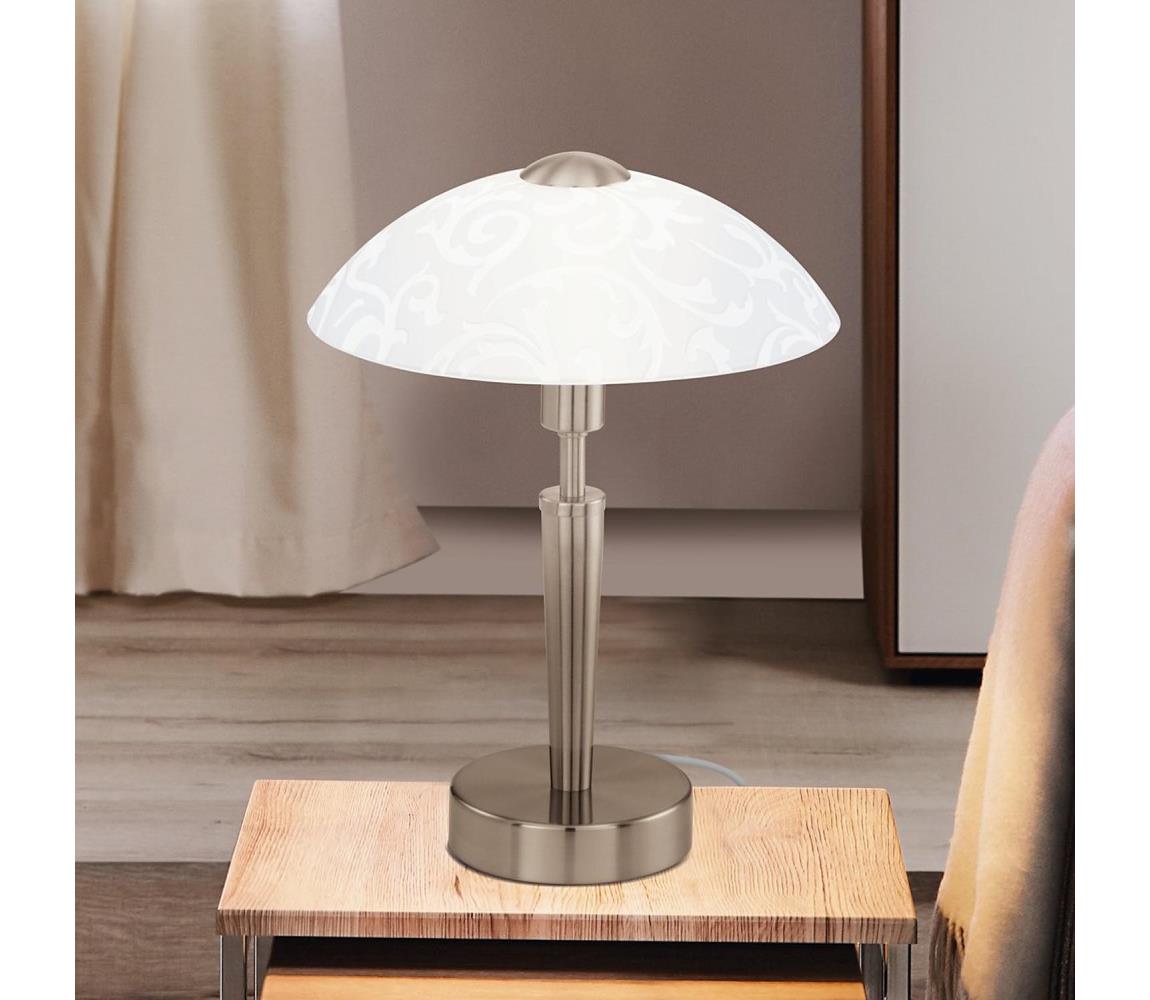 EGLO 91238 - Ściemnialna lampa stołowa SOLO 1 1xE14/60W/230V