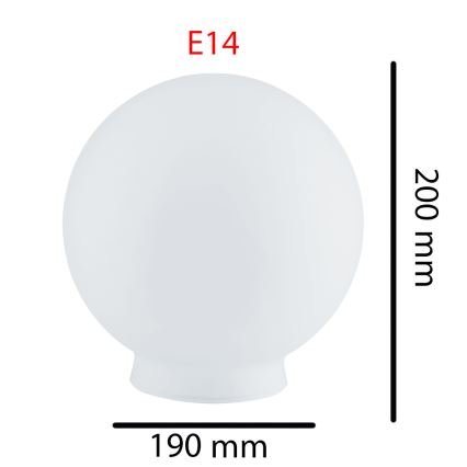 EGLO 91319 - Klosz VIGO MY Choice E14 śr.19 cm