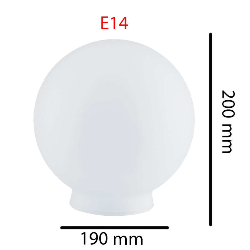 EGLO 91319 - Klosz VIGO MY Choice E14 śr.19 cm