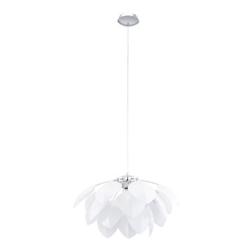 EGLO 91357 - Lampa wisząca nowoczesna AKACIA 1 x E27/60W biały
