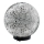 EGLO 91638 - Lampa zewnętrzna TERRALUNA 1 1xE27/18W czarny/ biały
