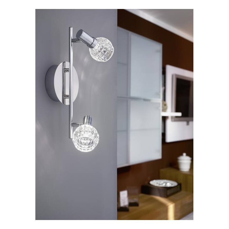 EGLO 92104 - LED Bodové svítidlo HANIA 2xLED/4,6W