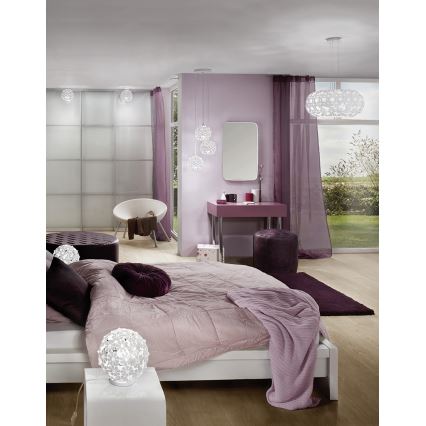 Eglo 92284 - Lustr na lanku HANIFA 2xE27/60W/230V