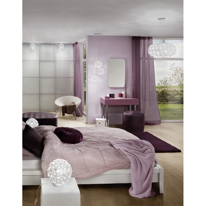 Eglo 92284 - Lustr na lanku HANIFA 2xE27/60W/230V