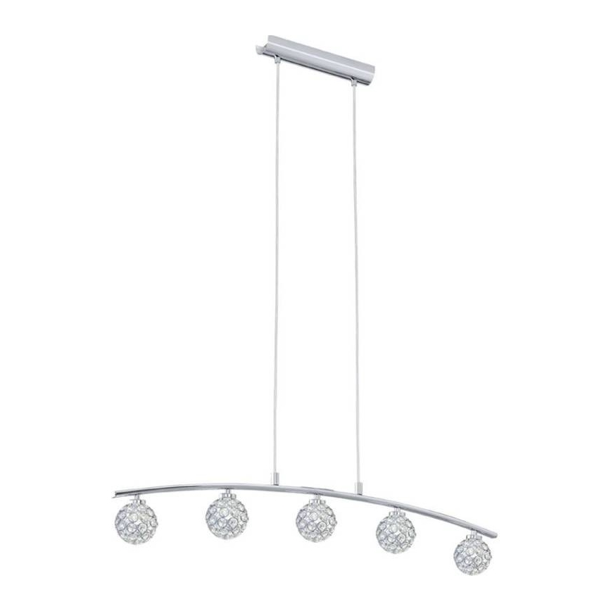 EGLO 92567 - Závěsné stropní svitídlo BERAMO 1 5xG9/33W/230V