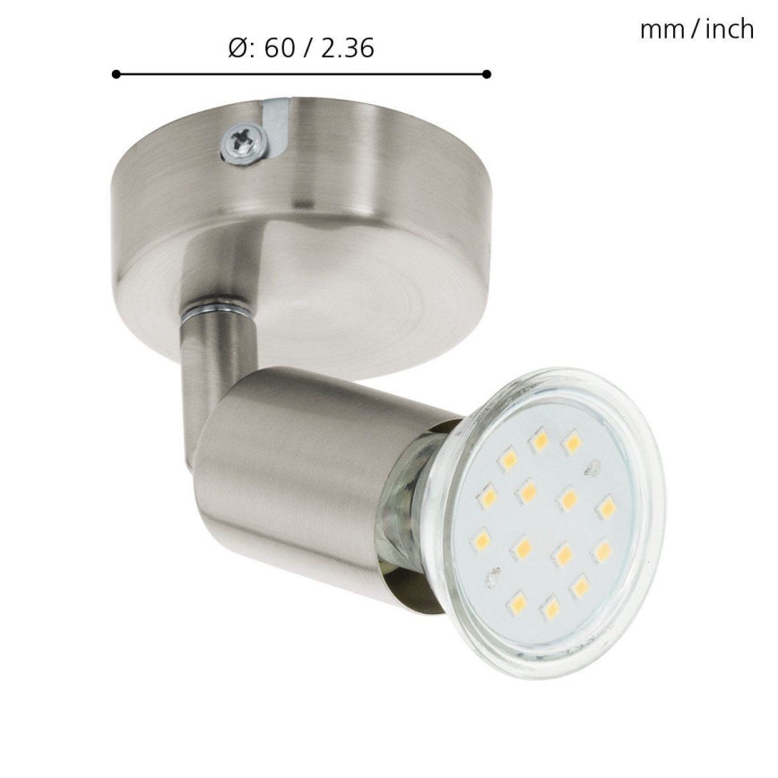 Eglo - LED Kinkiet punktowy LED 1xGU10/2,8W/230V