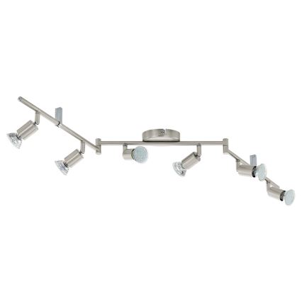 Eglo - LED Oświetlenie punktowe 6xGU10-LED/2,8W/230V