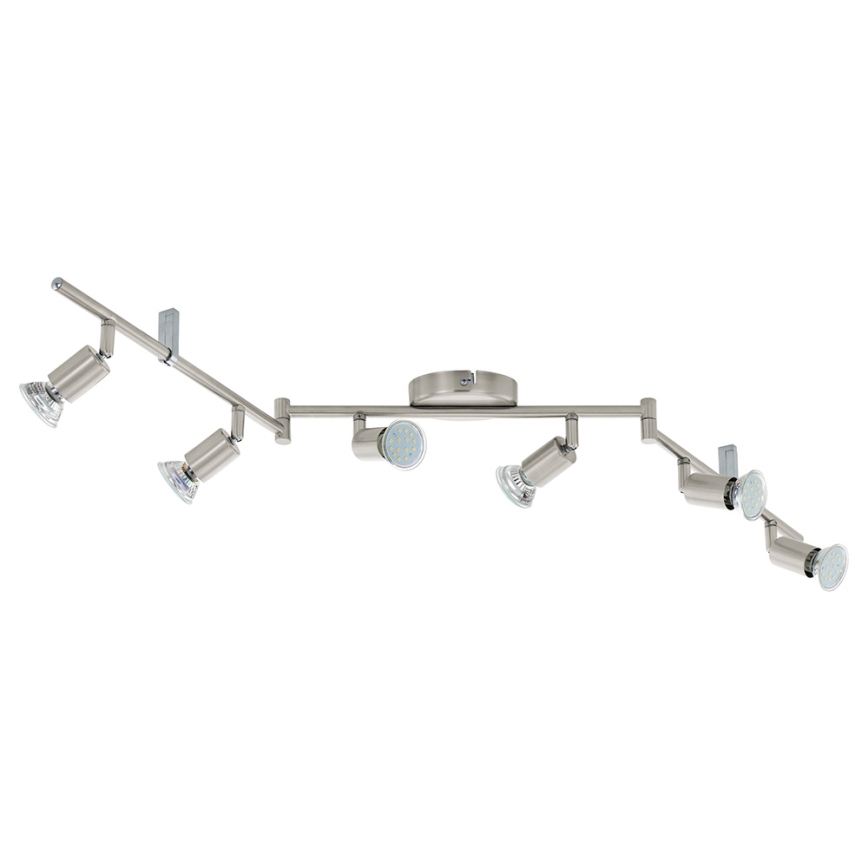 Eglo - LED Oświetlenie punktowe 6xGU10-LED/2,8W/230V