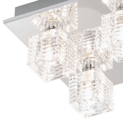 Eglo 92656 - Stropní svítidlo QUARTO 1 4xG9/33W/230V