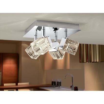 Eglo 92664 - LED reflektor QUARTO 4xLED/4,5W/230V