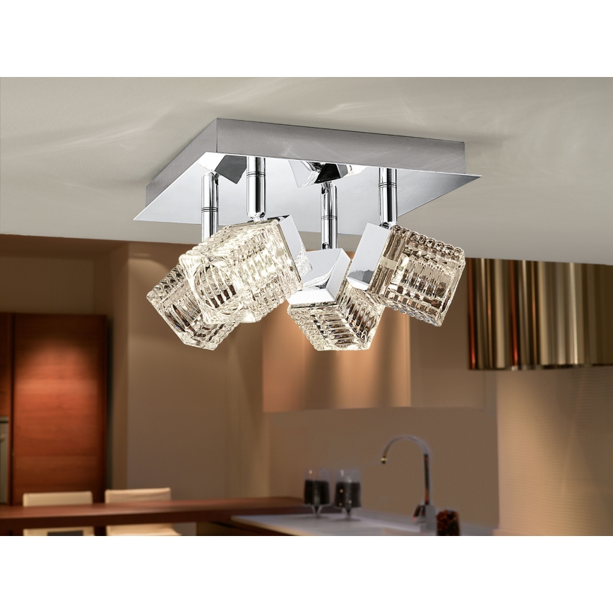 Eglo 92664 - LED reflektor QUARTO 4xLED/4,5W/230V