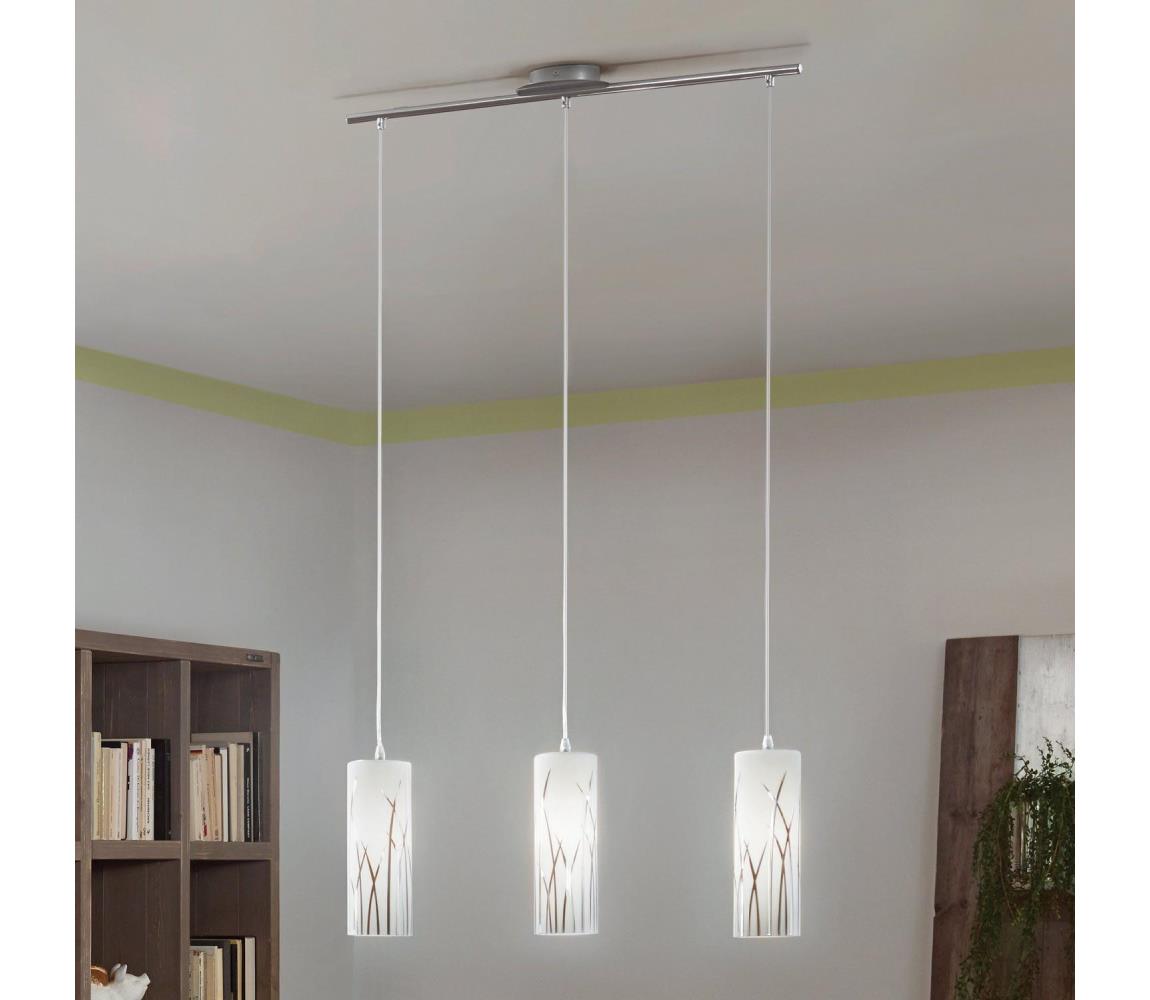 Eglo 92741 - Lampa wisząca RIVATO 3xE27/60W/230V