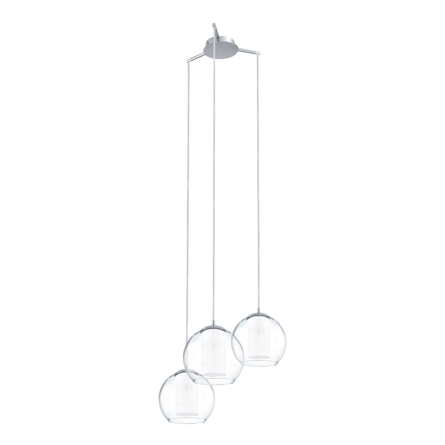 Eglo 92762 - Lampa wisząca na linkach BOLSANO 3xE27/60W