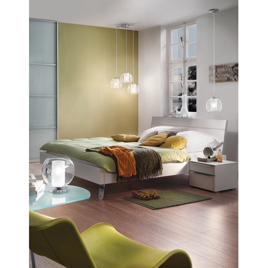 Eglo 92762 - Lampa wisząca na linkach BOLSANO 3xE27/60W