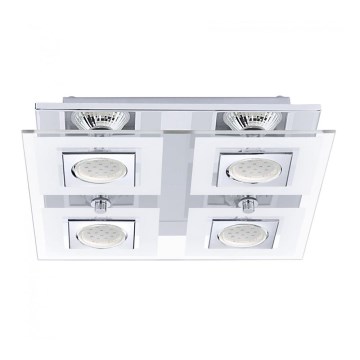 EGLO 92876 - LED Plafon CABO 4xGU10/2,5W LED