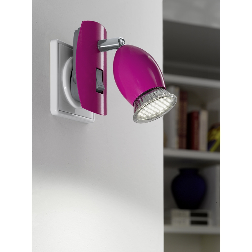 Eglo 92922 - LED oprawa do gniazda BRIVI 1 1xGU10-LED/3W/230V