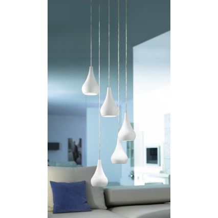 EGLO 92942 – Lampa wisząca NIBBIA 5xE14/40W