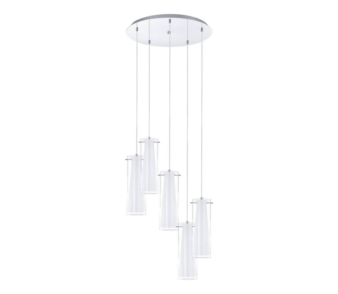 EGLO 93003 - Lampa wisząca PINTO 5xE27/60W