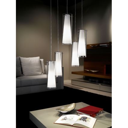 Eglo - Lampa wisząca 5xE27/60W