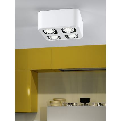 Eglo 93013 - LED lampa sufitowa TORENO 4xGU10-LED/5W/230V