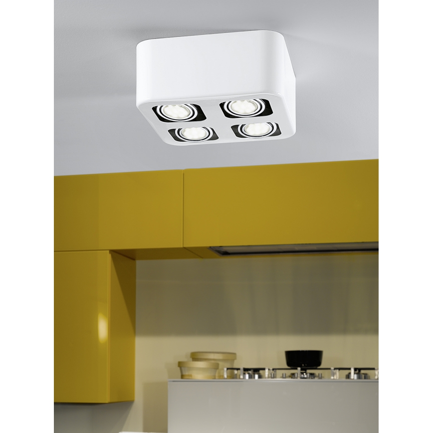 Eglo 93013 - LED lampa sufitowa TORENO 4xGU10-LED/5W/230V