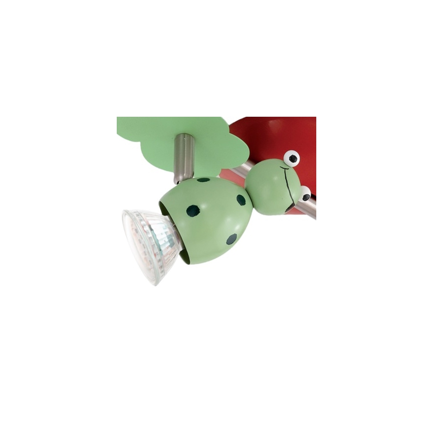 Eglo 93142 - LED dziecięce oświetlenie punktowe TAYA 1 3xGU10/3W/230V