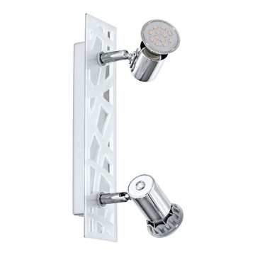 Eglo 93176 - LED Reflektor DAVEN 1 2xGU10-LED/5W/230V