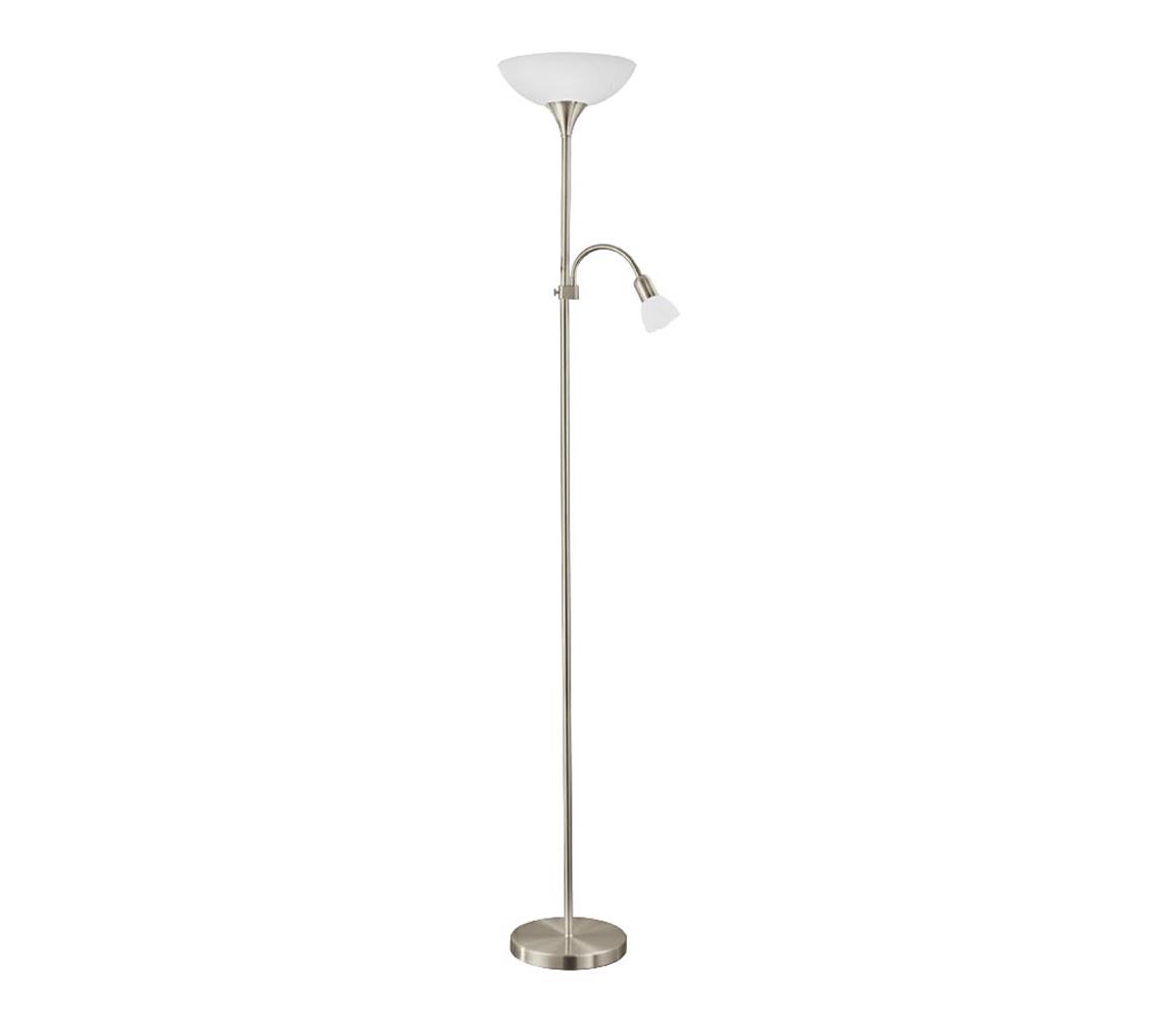 EGLO 93207 - LED Lampa podłogowa UP 5 1xE27/7W LED + 1xE14/4W LED
