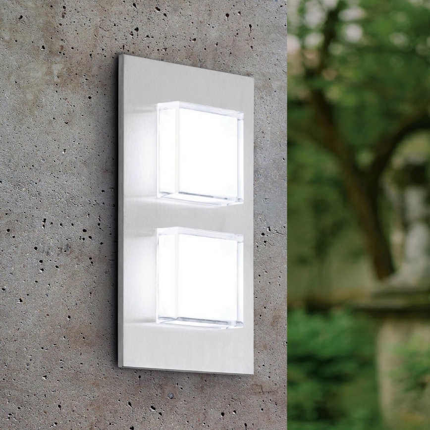 Eglo 93365 - LED kinkiet zewnętrzny PIAS 2xLED/2,5W/230V