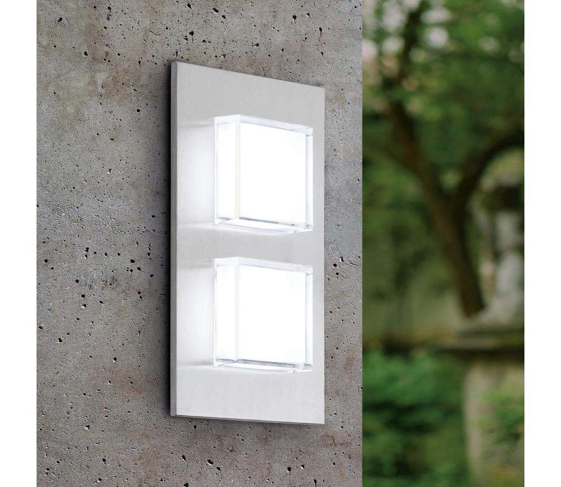 Eglo 93365 - LED kinkiet zewnętrzny PIAS 2xLED/2,5W/230V