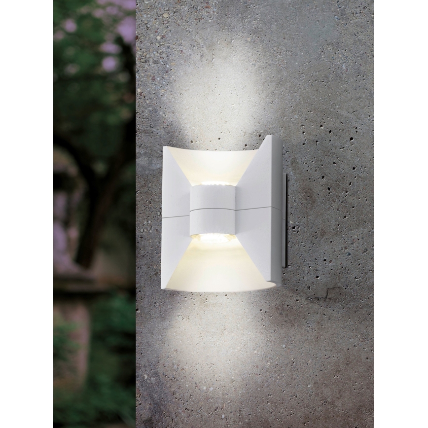 Eglo 93367 - Kinkiet  LED  REDONDO Biały  2xLED-SMD/2,5W/230V
